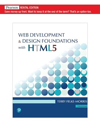 Web Development and Design Foundations with Html5 Edition book cover
