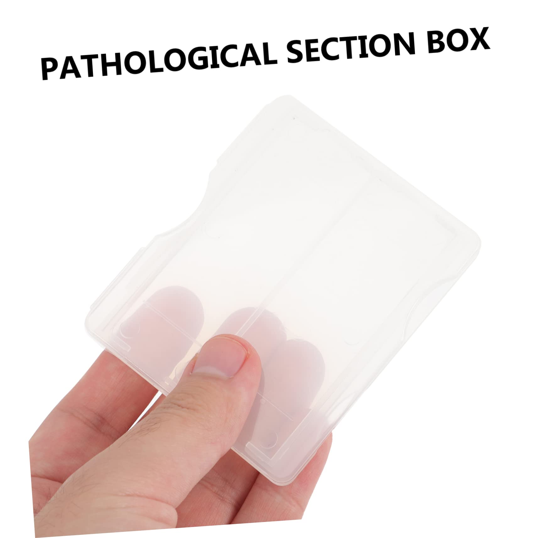 Caja para Portaobjetos de Laboratorio de Polipropileno 100 Piezas | Apilable, para Colocar Preparaciones, Colección de Láminas, Evita Roturas