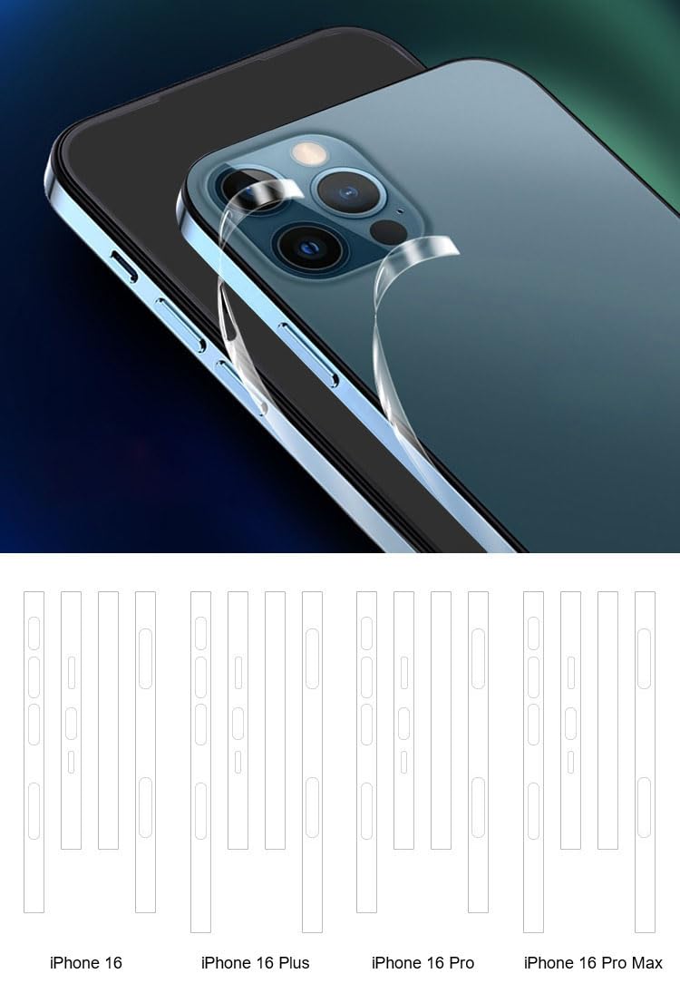 Amazon | CYBERGARAGE・iPhone互換品16 Plus 保護フィルム 2枚セット