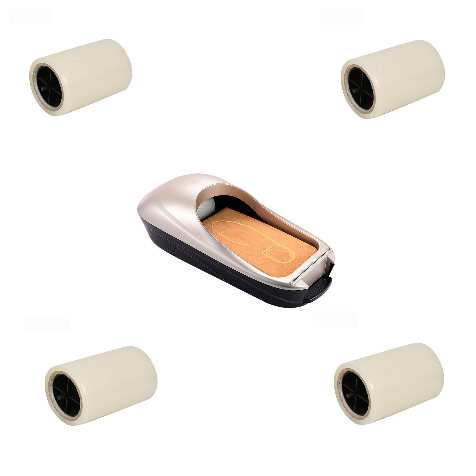 Dispensador automático de cubrezapatos, máquina para cubrir zapatos, máquina automática de película para zapatos, dispensador portátil de cubrezapatos desechables, para hogar, oficina, supermercado,