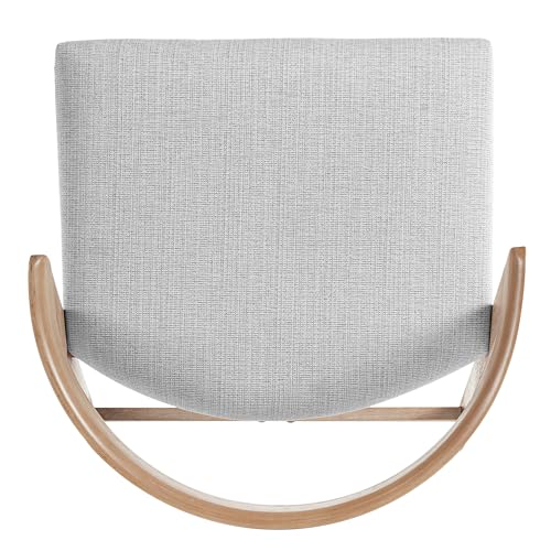 Merax Set de 2 Butacos de Altura para Barra, Butacos de Madera Maciza con Respaldo y Cojín Tapizado, Diseño Aireado, Altura de Asiento 26" para Isla de Cocina y Barra, Natural miniatura 6