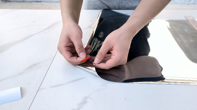 Pellicola Per Vetri Decorativa Zindoo - Anti-UV, Motivo Tulipani, 44.5x200cm - Foto 5