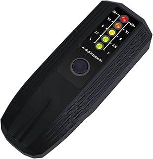 SOLUSTRE electromagnetic Equipment Tester LED emf Meter Paranormal Equipment Tester emf Reader Field Strength Meter Digital emf Detector Outdoor Inspection LCD emf Meter Ghost abs Number