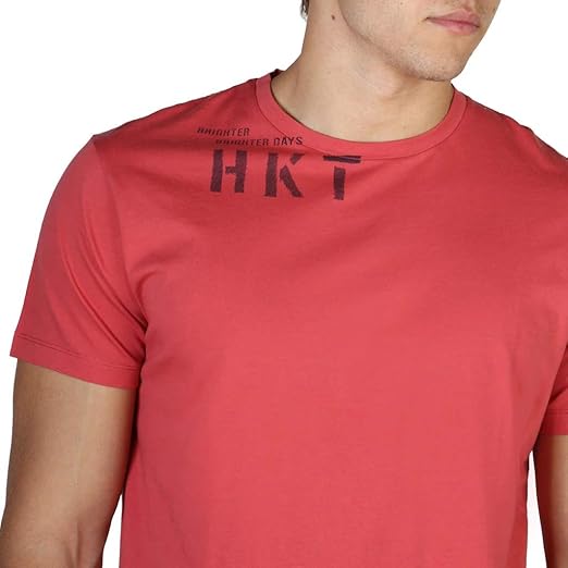 HKT by Hackett London Men's Hkt Yvan Tee T-Shirt, Red (Washed Red 228), M:  Buy Online at Best Price in UAE - Amazon.ae