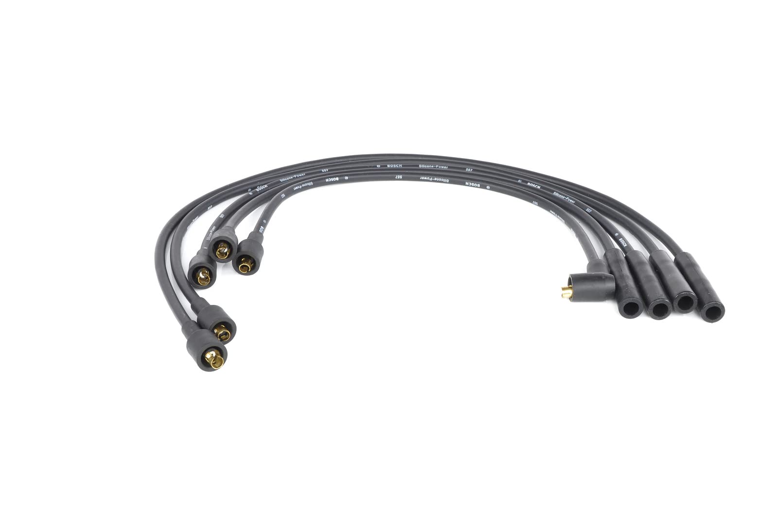 Bosch Set Di 5 Cavi Di Accensione 0986356873, Robusti E Resistenti Al Calore