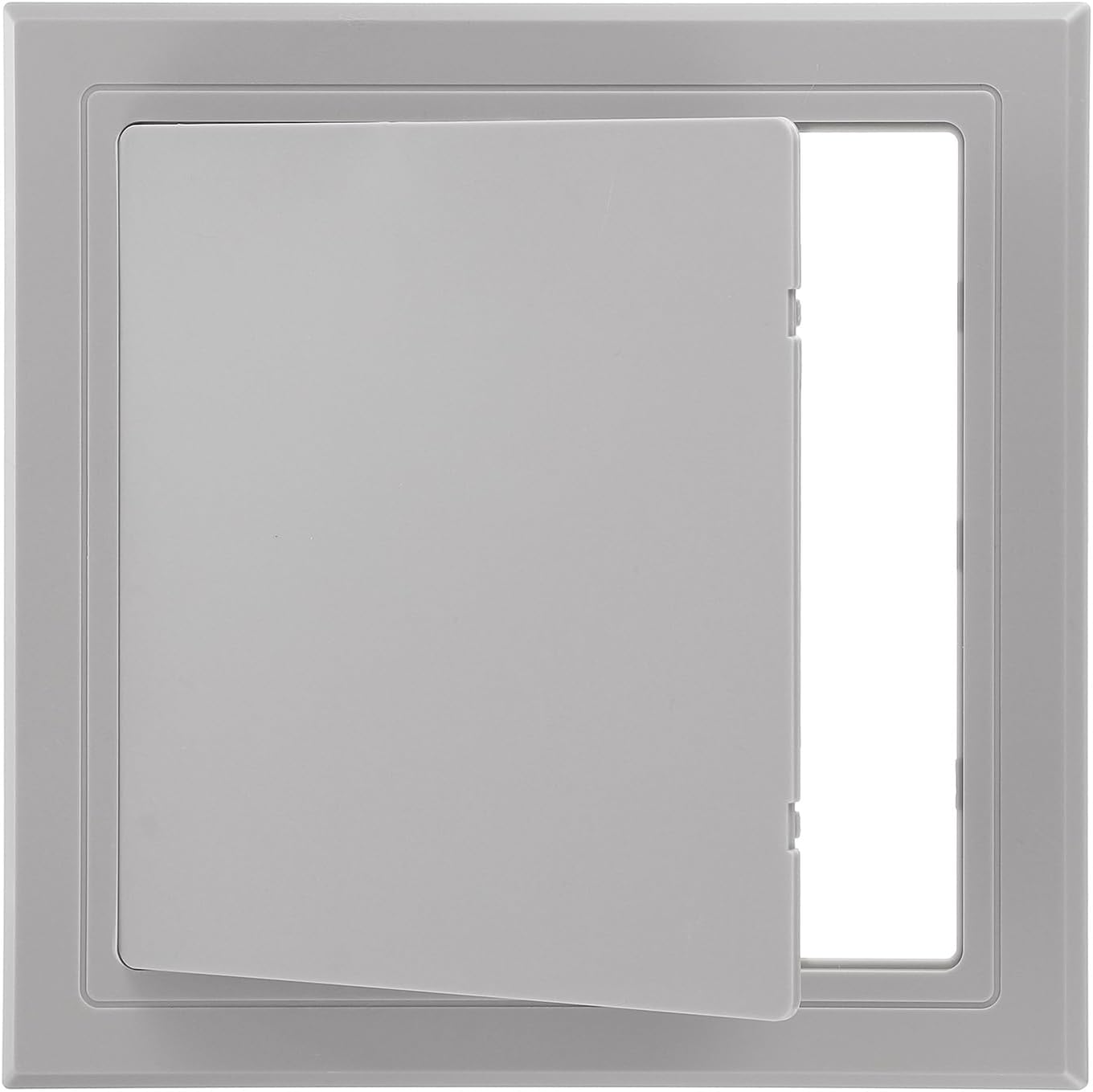 PATIKIL 10x10 inch(250x250mm) Self-Adhesive Access Panel, ABS Plumbing Access Doors Easy Wall Hole Cover for Drywall Plumbing Electrical Cables Wiring, White