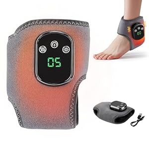 Fussmassagegerät elektrisch testsieger, 3-in-1 Foot Massager, Neuropathie Füße, Tragbares Fussmassagegerät Elektrisch für Achillessehnenentzündung, Massagers with 3 Vibration Modes