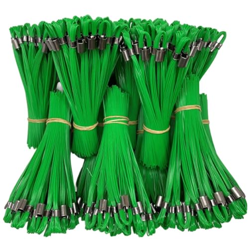 Trail Chasers Ground Marking Whiskers Green 6 Inch 250-Count (Flags only, no Nails) for Survey, Landscape Design, Construction Markers, Property Line Markers, Trail Markers - Thumbnail 3