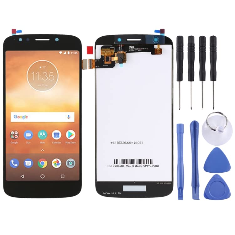 Teléfonos Celulares, Wireless Pantalla LCD del teléfono Celular Pantalla LCD TFT para Motorola Moto E5 Play con Digitizer Ensamblay (Negro)