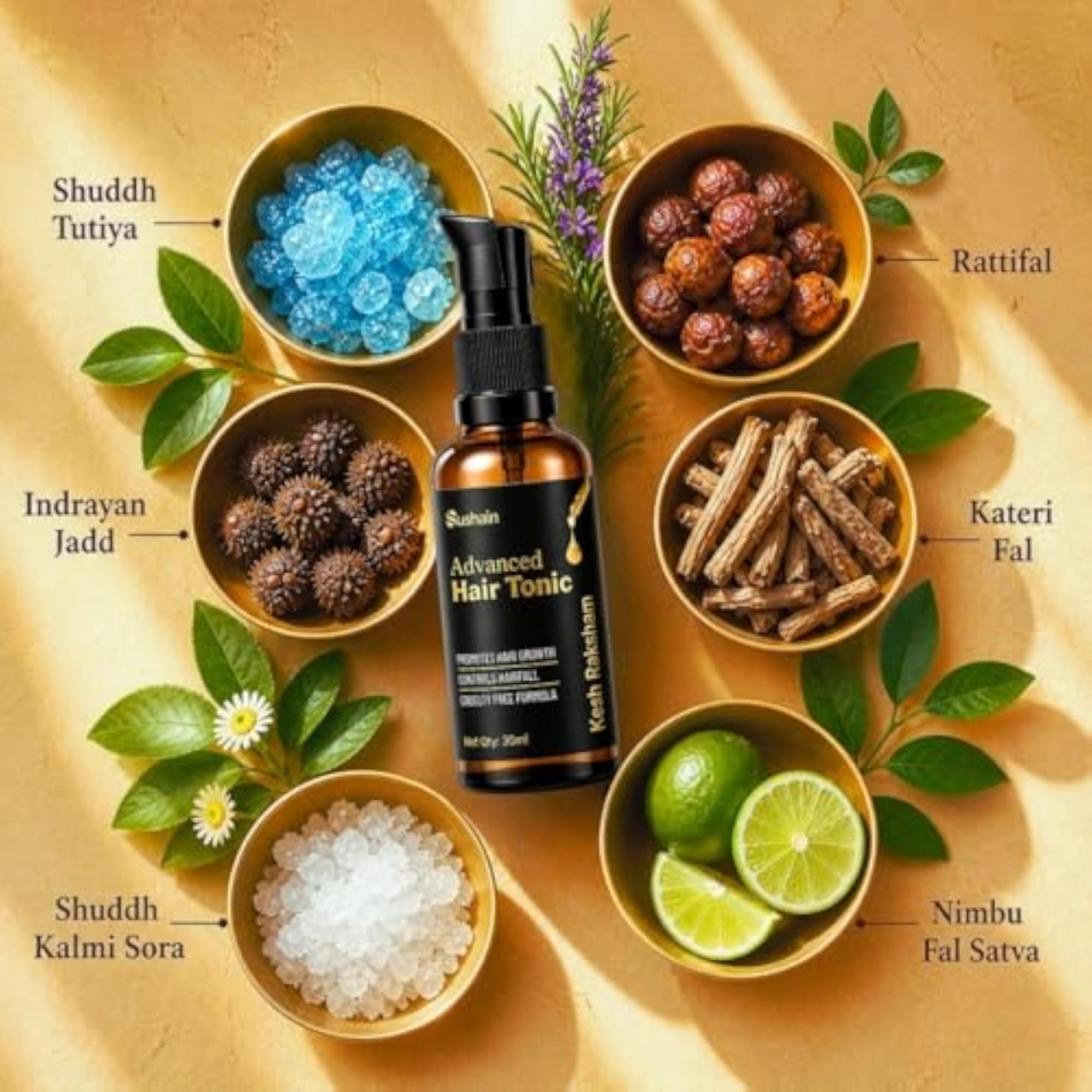 Advanced Kesh Raksham Hair Growth Serum, Ayurvedic