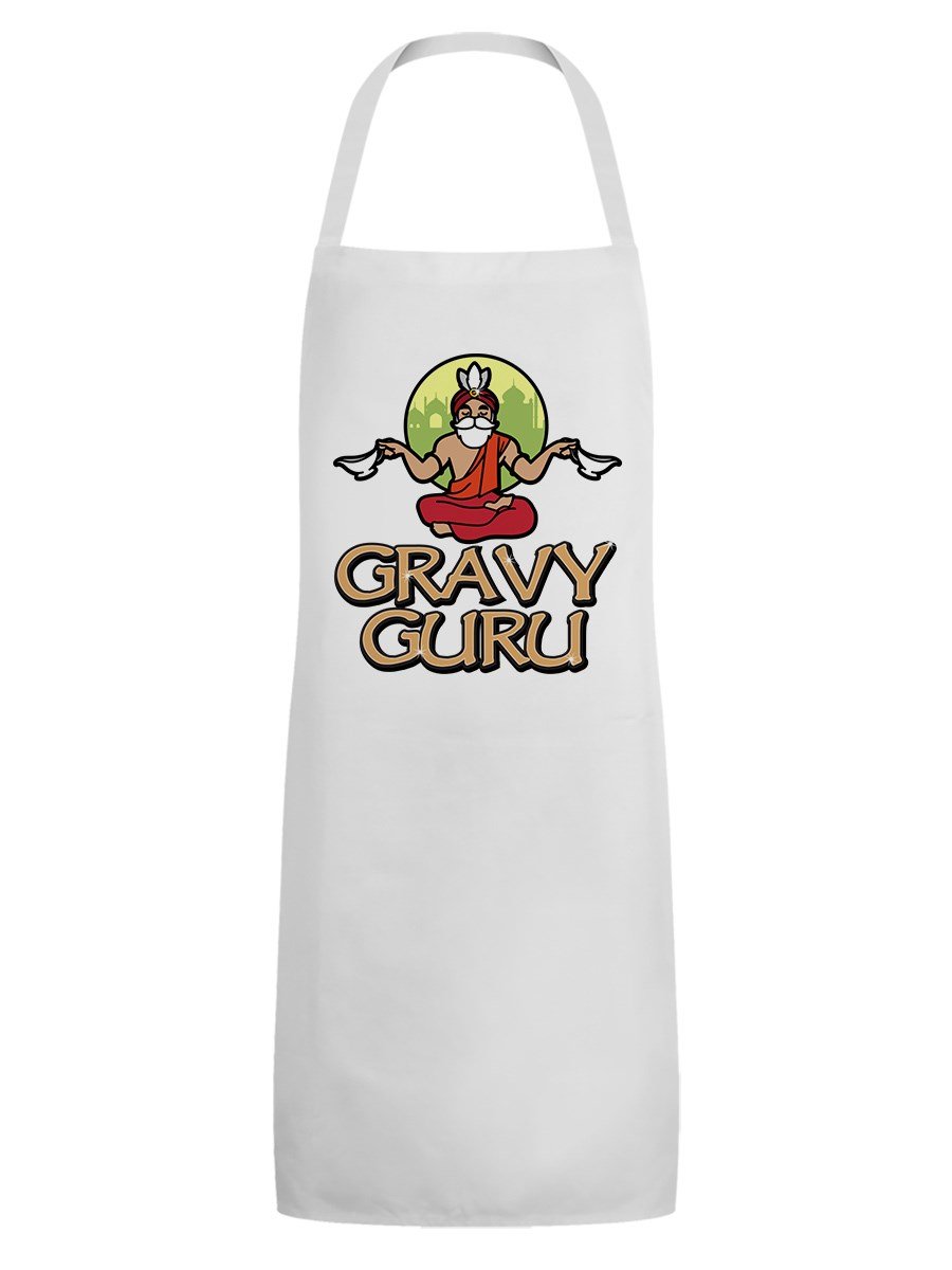 Grindstore White Gravy Guru Apron