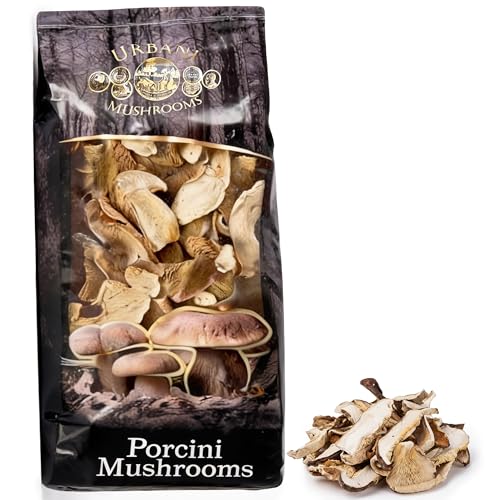 Dried Porcini Mushrooms for Cooking, Aromatic, Vegan, All-Natural, 1 Lb
