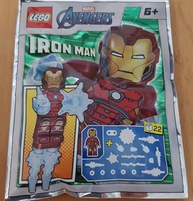 LEGO Marvel Super Heroes Iron Man #2 Minifigure Foil Pack Set 242210 (Bagged)