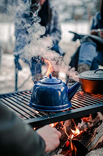 Stansport Chaleira esmaltada, 3 litros, azul (10955)