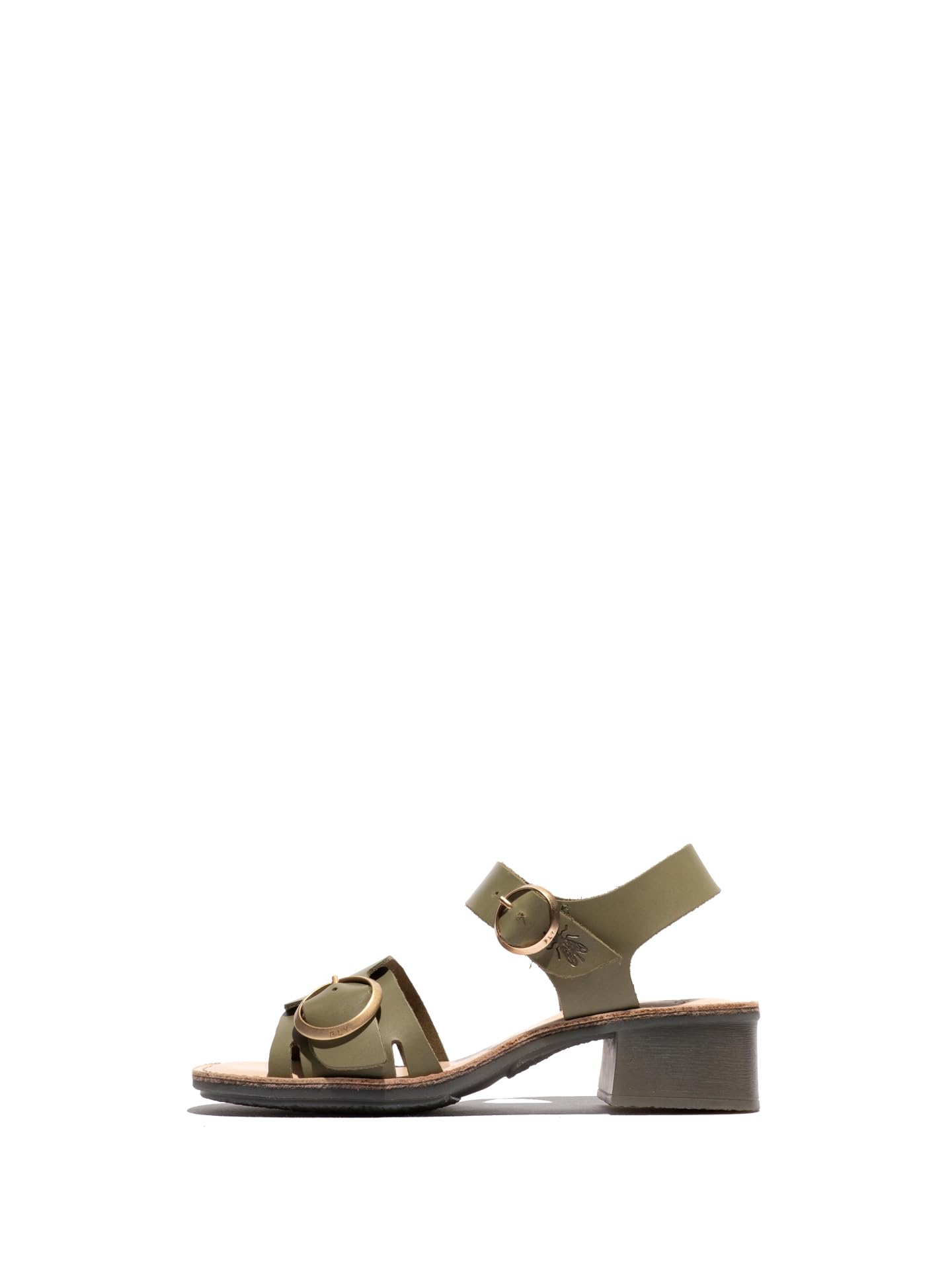 Fly London Women's EBLI238FLY Sandal, SMOG/Natural, 7 UK