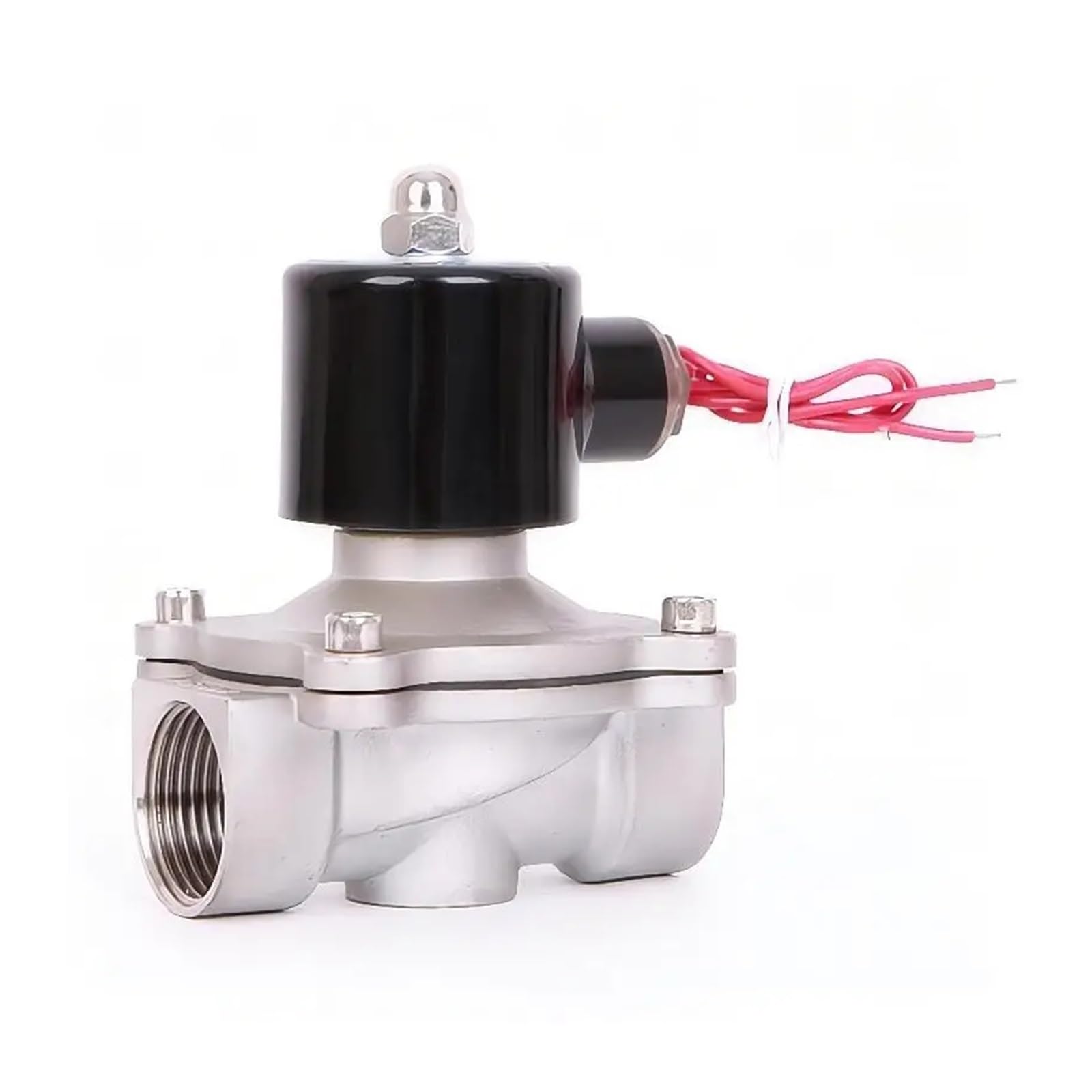VSPPJYFG 3/4'' Stainless Steel Solenoid Valve 220V 12V 24V Normally Closed Direct Acting Solenoid Valve(DC24)
