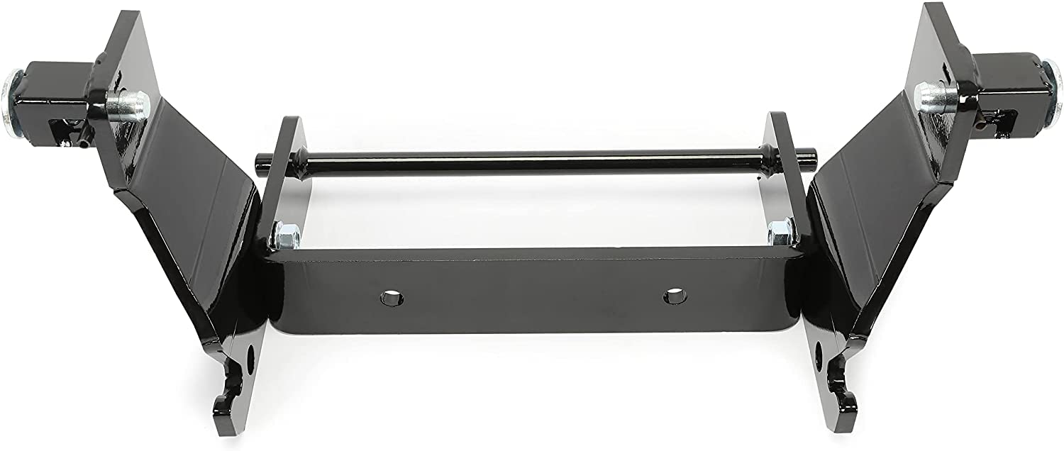 review Kojem Steel Front Frame Extesion Compatible with John Deere 430 Black Garden Tractor Bracket Blade Snowblower Snow Blade Plow Blower BM16360 Powder Coated