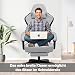 GTPLAYER Gaming-Stuhl, Bürostuhl mit Taschenfederkissen 150kg, ergonomischer Computerstuhl mit hoher Rückenlehne, mit Lendenwirbelstütze FG