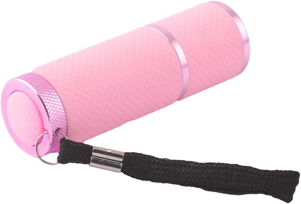 Greatangle-UK Mini Linterna LED Linterna Antorcha Linterna LED Luz Morada Linterna Montaje