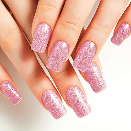 Image of Lakme Absolute Gel Stylist Nail Color, Pink Diamond, 12 ml