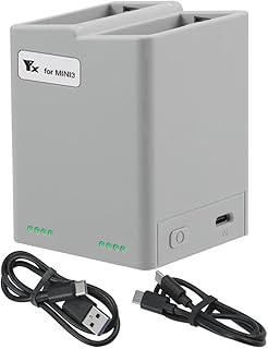Mini 3 Pro Two-Way Charging Hub, QC 3.0 USB Fast Charger for D JI Mavic Mini 3 Pro