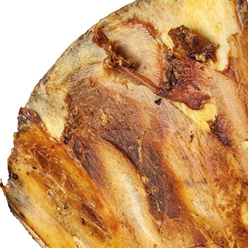 Schecker Hundeknochen - Rinder Schulterblatt XL - 5 große Rinderknochen zum Knabbern á 700-900g - Lange haltbar