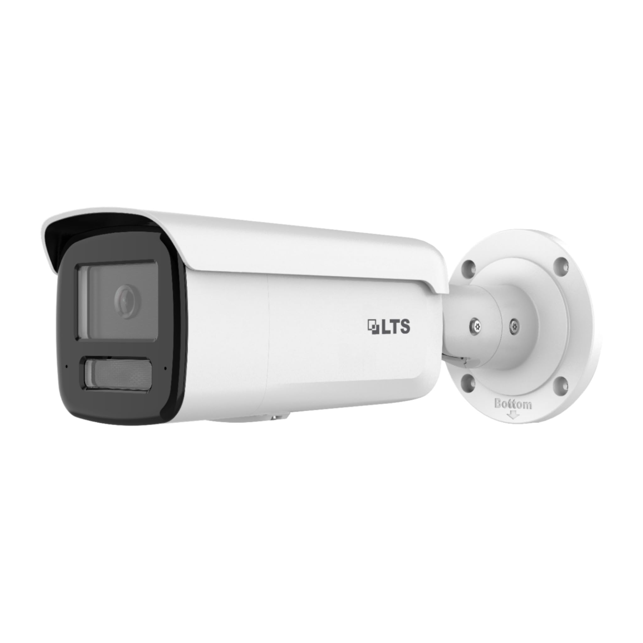 LTS CMIP9382WI-28SDL 8MP Bullet IP Camera 2.8mm Lens, White and IR Light, Built-in Dual Microphone and Speaker