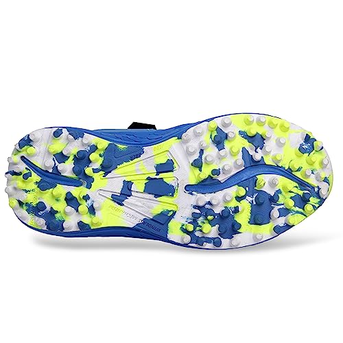 Image of FEROC Flower Rubber Sole Kids Cricket Shoes