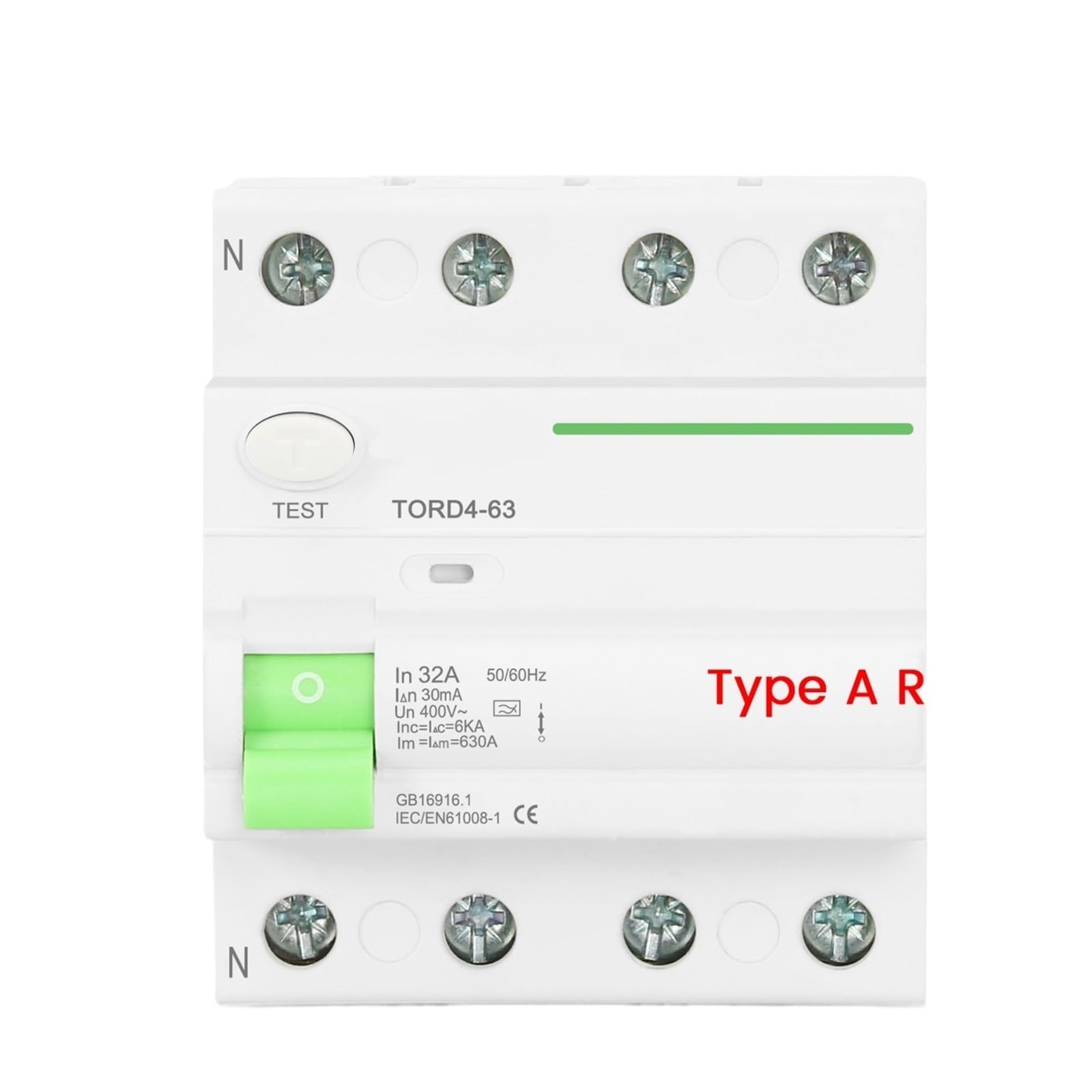 Disjoncteur différentiel Type A protège votre installation triphasée 4P 25A - 5