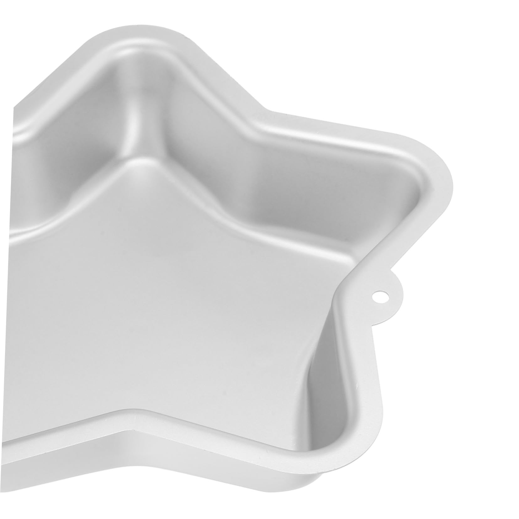 2 Pièces Moule à Gâteau Étoile Alliage Aluminium Moule de Cuisson Antiadhésif Étoile à Branches pour Cheesecakes Cupcakes et Desserts Créatifs