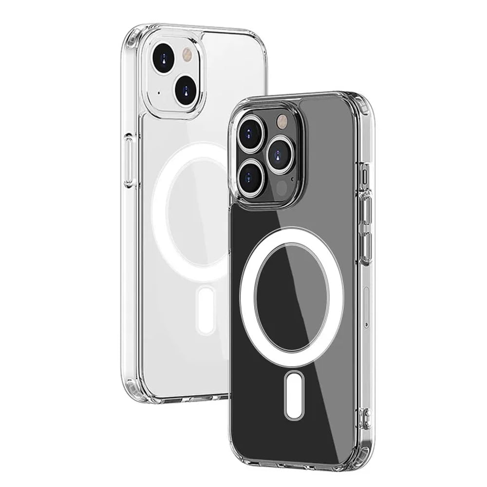 Custodia magnetica in silicone compatibile con iPhone 16 Pro