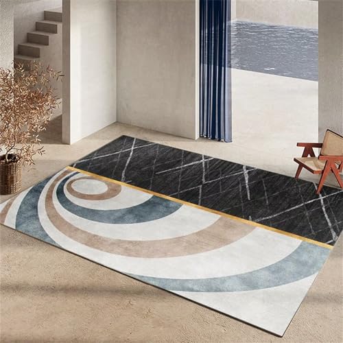 Tapis de maison blanc fleuri lavable pour résoudre les problèmes d'espace - 2