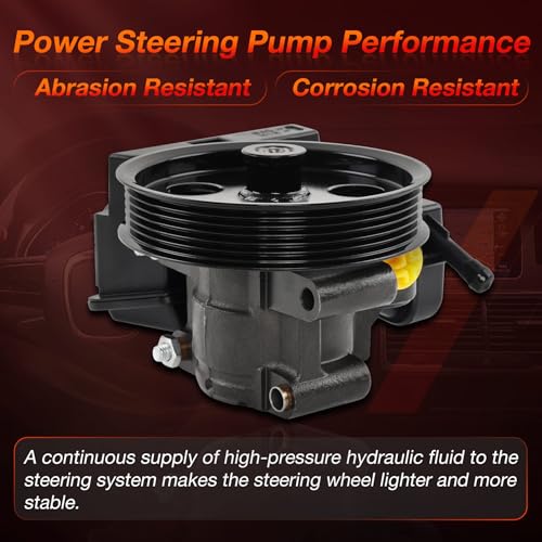 Power Steering Pump Compatible with 2006-2011 Ford Focus 2.0L/2.3L Gas by ATRACYPART - Used condition - Image 5