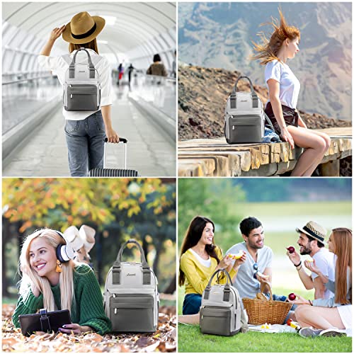 Image of LOVEVOOK Mini Backpack for Women Stylish Waterproof Backpack Purse with USB Port, Cute Daypack for College Travel Party