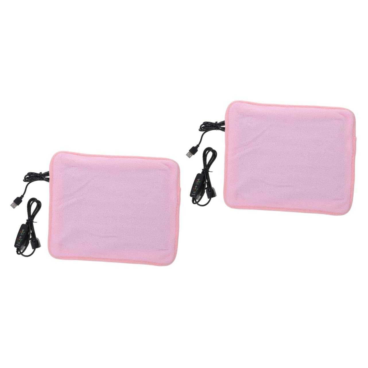 Mipcase 2pezzi Tappetino Riscaldante per Rettili USB con Controllo della Temperatura Cuscino per Tartarughe e Animali Domestici Inverno Sicuro e Pratico per Benessere Tuoi Amici Zampe