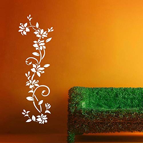 Buy StickersYard 'White Flowers Floral' Wall Sticker & Decal Stickers