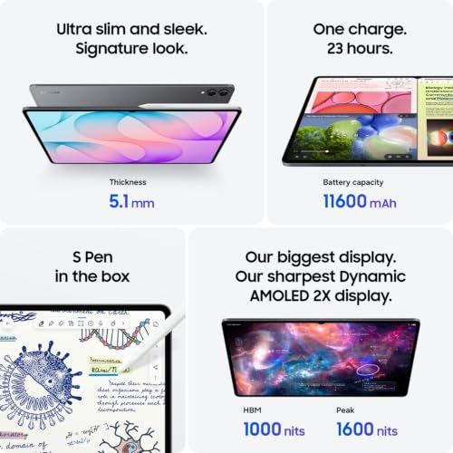 Add Samsung Galaxy Tab S12 Ultra, 14.6-inch Dynamic AMOLED 2X Gray - Image 5