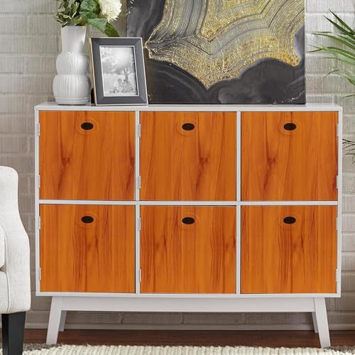 Image of KBR Self-Adhesive PVC 3D Wall Sticker Wallpaper, Kitchen Backsplash Wooden Brown Stickers Wallpaper for Hotel, Bedroom & Cafe Walls (60cm x 200cm, Pack of 2)