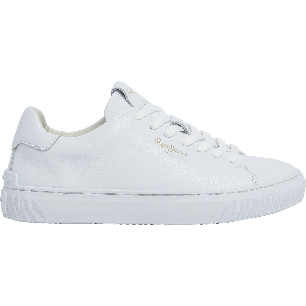 Pepe Jeans Women's Camden Classic W Sneaker, White (White), 3