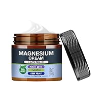 Vista 4 de Magnesium Cream for Sleep – Soothing Nighttime Magnesium Lotion for Kids & Adults – Sweet Sleep Magnesium Butter with Topical Magnesium for Leg