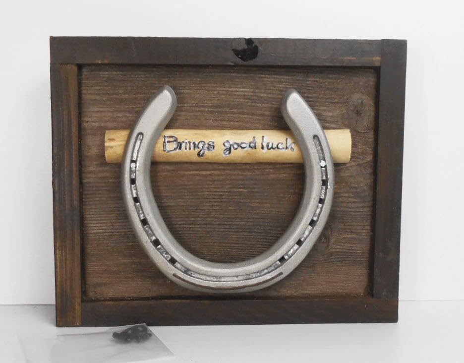 幸運を呼ぶラッキーホースシュー」栗東競走馬使用済み蹄鉄馬鉄 幸運を