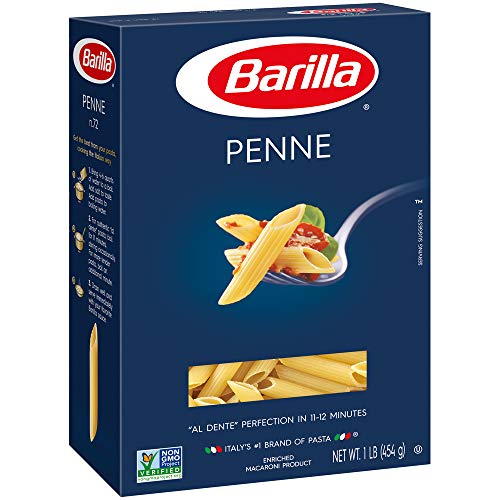 Image of Barilla Penne Rigate Pasta, 16 Oz (Pack of 8)