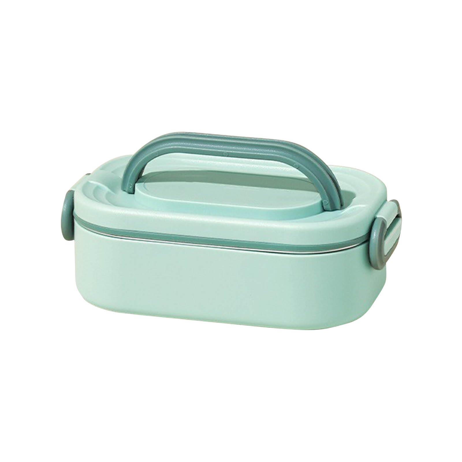Kalttoy Transportable Warm Lunch Container with Closed Locking Structure Rustless Interior Easy Neat Kitchen Rudiments Recyclable Rustless Mealbox Detachable Easy Neat