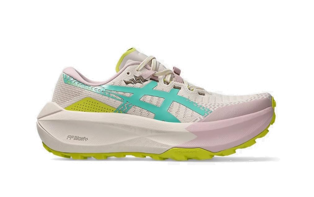 Asics Trabuco Max 5 Beige Pink SS26 Women's Shoes, Size 39,5 - EUR
