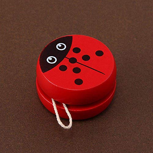 Image of Craft Expertise High-Speed Wooden Yo-Yo Spinner Toy for Kids - Multicolor, Classic Retro YoYo Game, Durable Wooden Toy (Pack of 1, L-1.75 x W-1.75 x H-1 inches)