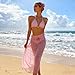 Multifunctional Sheer Three Piece Women Swimsuit Set Nylon Fabric Fashionable Swimming Skirt Suitable for Beach Wear Net Suit Multicolor