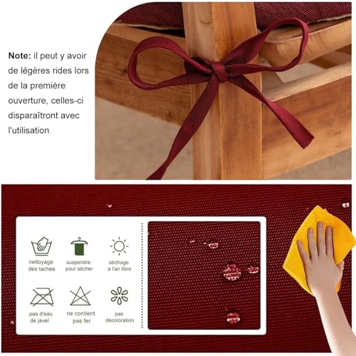 Housse de protection imperméable extérieure pour tapis balancelle - 5