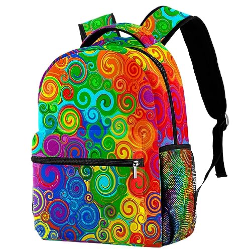 Sac à dos de voyage enfant pour l'école et les sorties en famille à motif géométrique