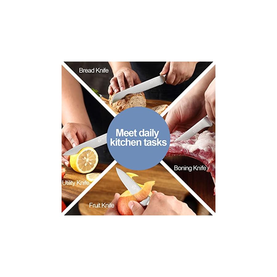 IBEIKE-7-Piece-Kitchen-Knife-Set-Professional-Japanese-Kitchen-Knives-High-Carbon-Stainless-Steel-Sharp-Blades-with-Well-Balanced-and-Ergonomic-Wood-Handle-for-Chef-Knife-Set IBEIKE 7-Piece Kitchen Knife Set, Professional Japanese Kitchen Knives, High Carbon Stainless Steel Sharp Blades with Well Balanced and Ergonomic Wood Handle for Chef Knife Set