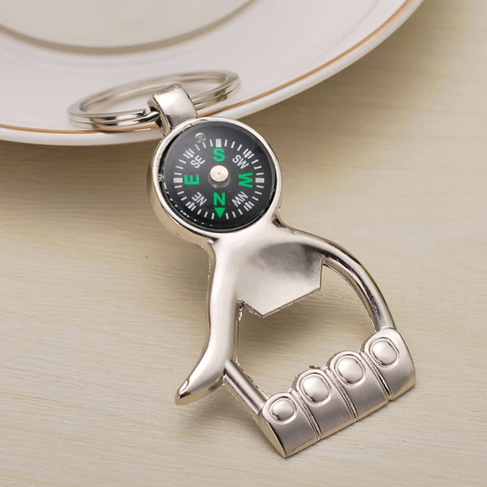 Porte-Clés Amovible Multifonction En Acier Inoxydable Avec Service De